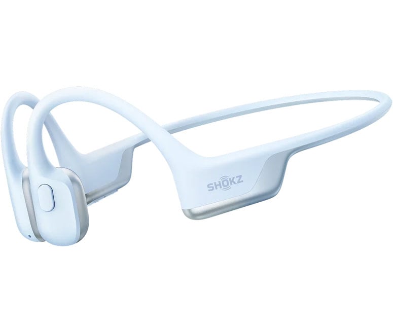 Shokz OpenRun Air 2 Open-Ear Wireless Earbuds in Ice Blue