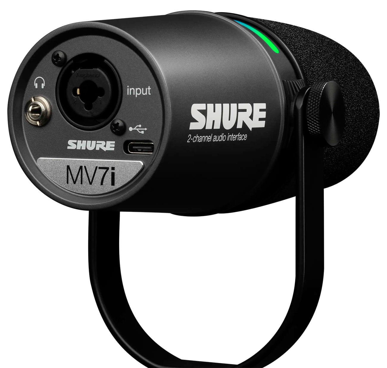 Shure Smart Microphone and Interface - MV7I | Abt Electronics