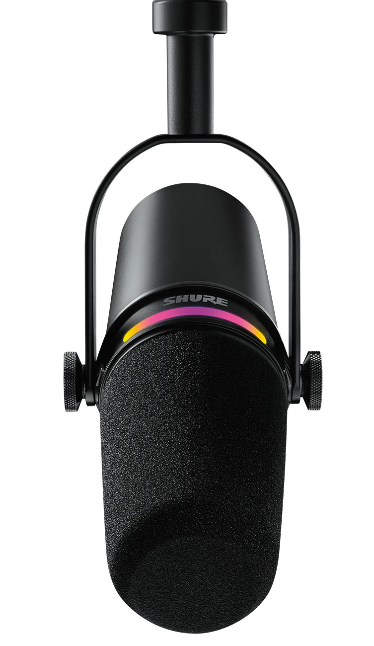Shure MV7 Plus Podcasting Microphone in Black | Abt