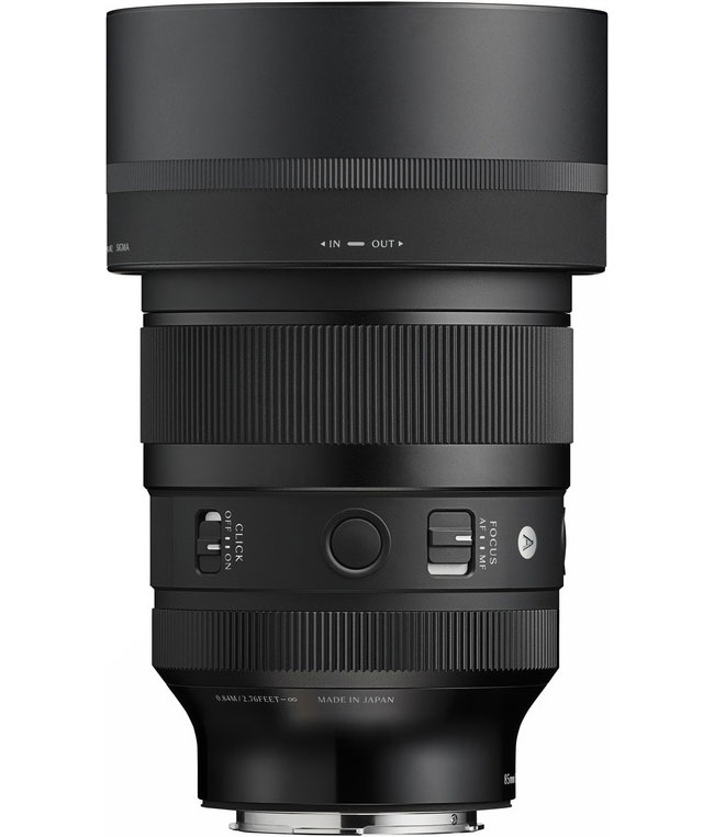 Sigma 85mm F1.2 DG Art Lens for Sony E-Mount - 323965