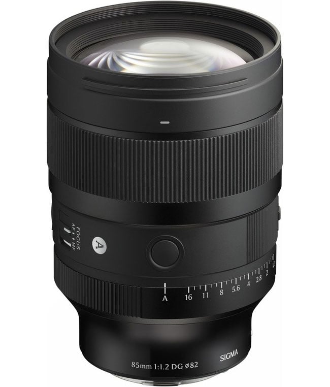 Sigma 85mm f/1.2 DG Art Full-Frame Portrait Prime Lens (Sony E)