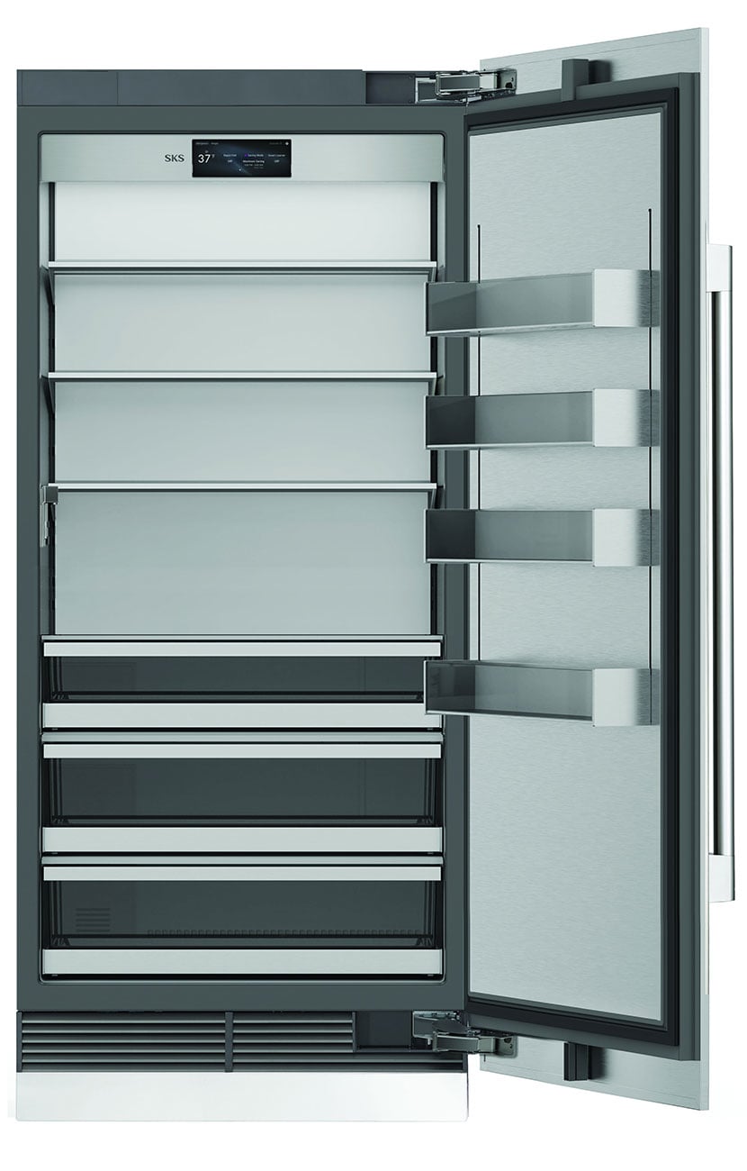 SKS Integrated Column Refrigerator 36-Inch in Panel Ready - SKSCR3611P