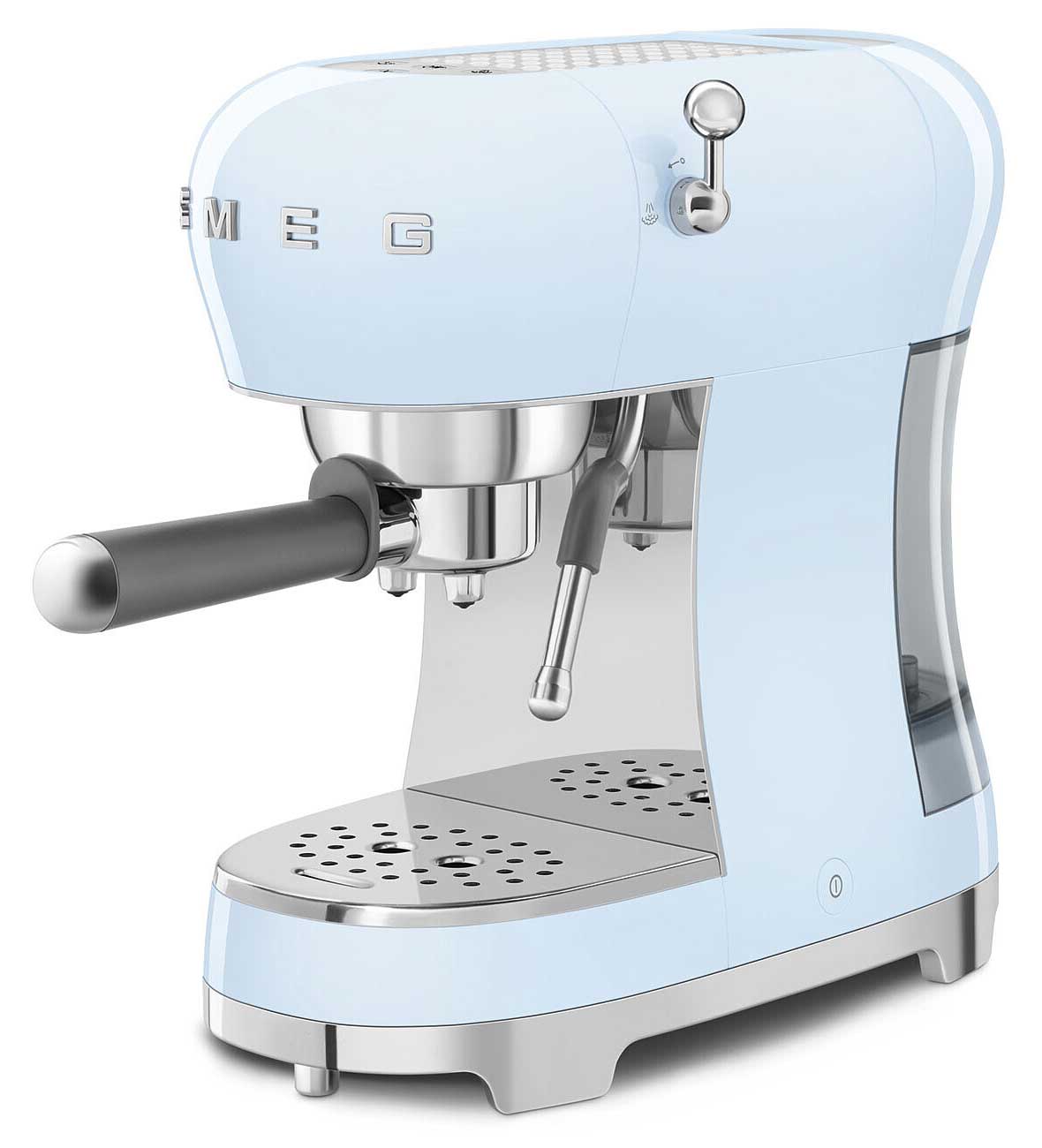 Smeg Coffee Machine Retro Style in Pastel Blue ECF02BUS Abt