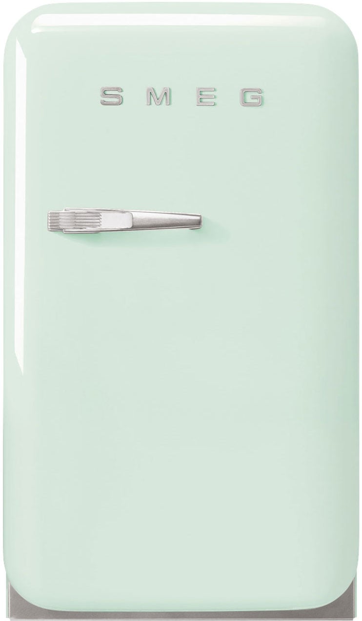 Smeg 1.2 Cu. Ft. Retro-Style Right Hinge Refrigerator 16-Inch Wide in Pastel Green