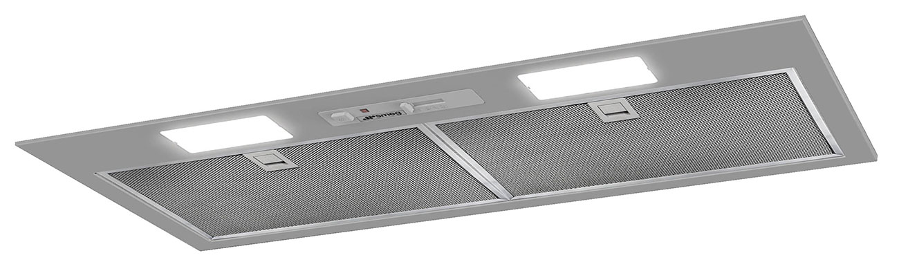 Smeg Universal Hood Insert 30-Inch In Silver