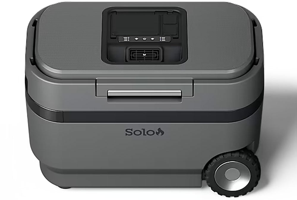 Solo Stove Windchill 47 Cooler Plus Mobile A/C with 10Ah Battery in Charcoal
