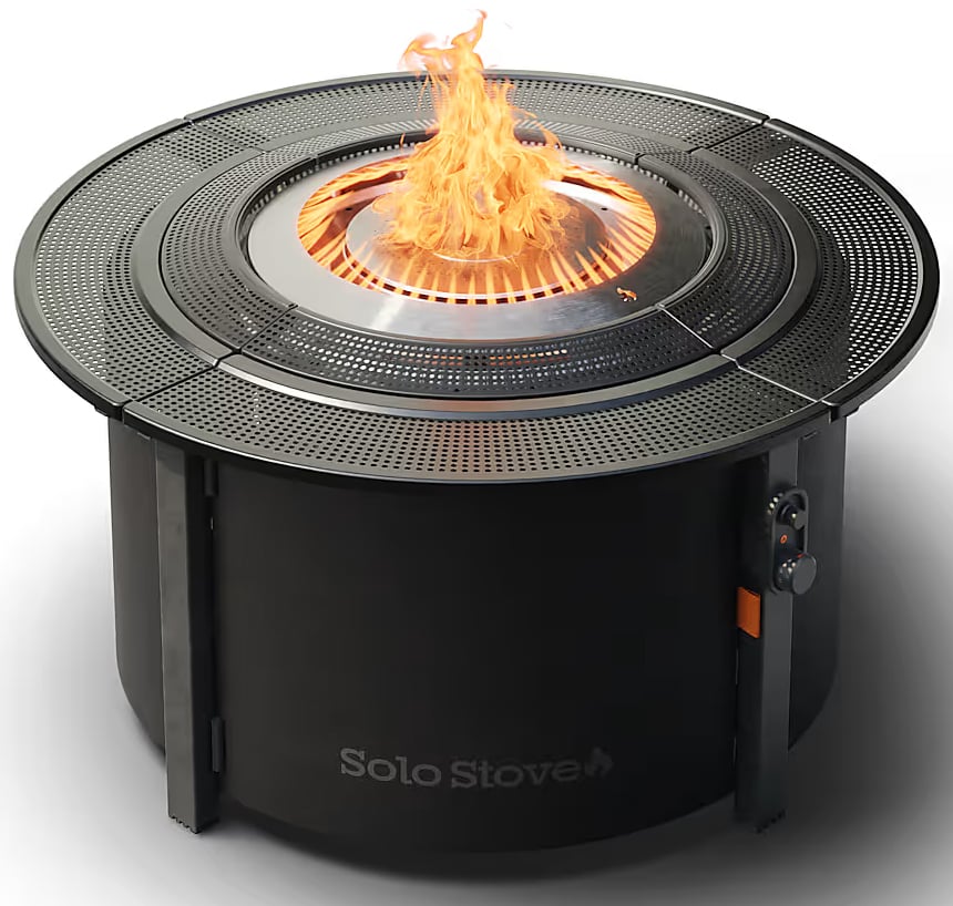 Solo Stove Infinity Flame Propane Fire Pit in Black