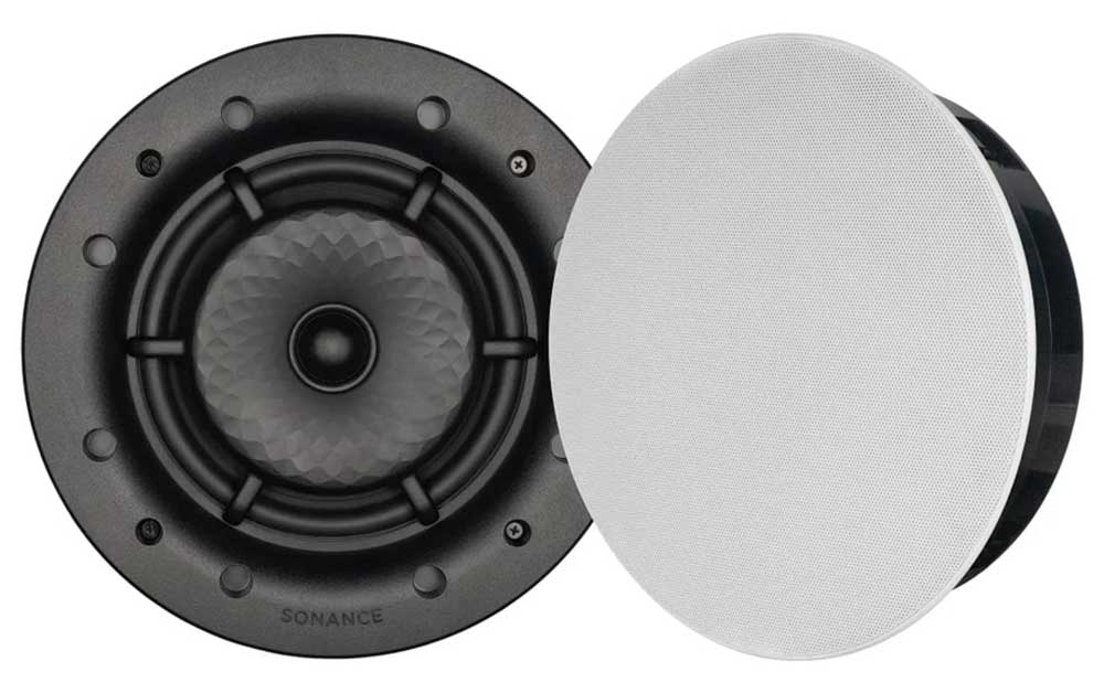 Sonance Visual Experience Extreme Series 8-Inch Round In-Ceiling Speakers (Pair)