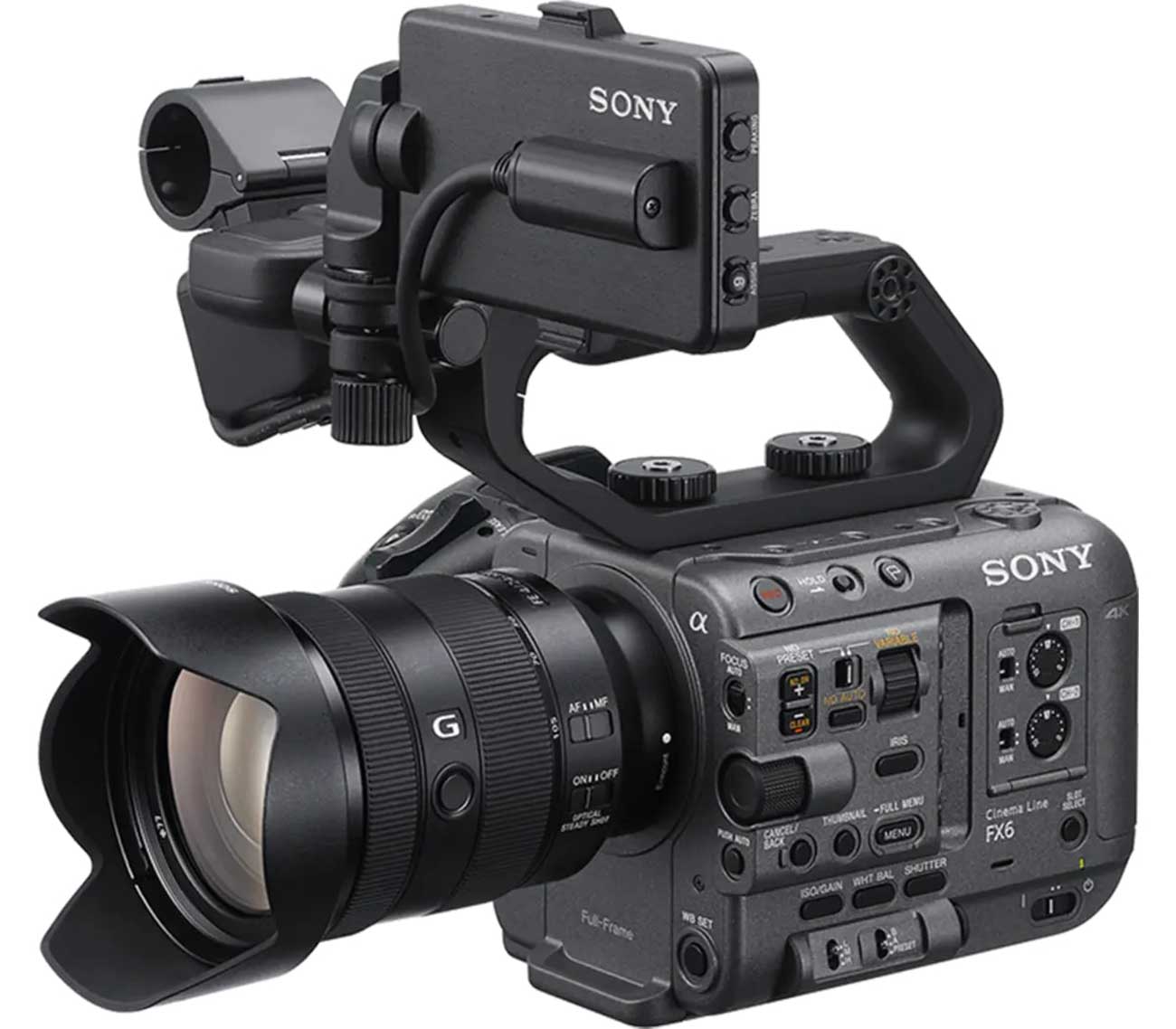 ビデオカメラ SONY Cinema Line FX6 Sony FX6 Cinema Line Camera Lens Kit - ILMEFX6VK | Abt