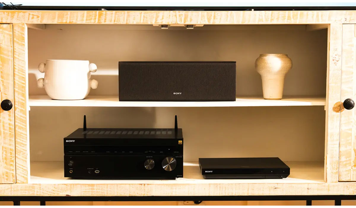 Sony Center-Channel Speaker in Black (Each) - SS-CS8M2