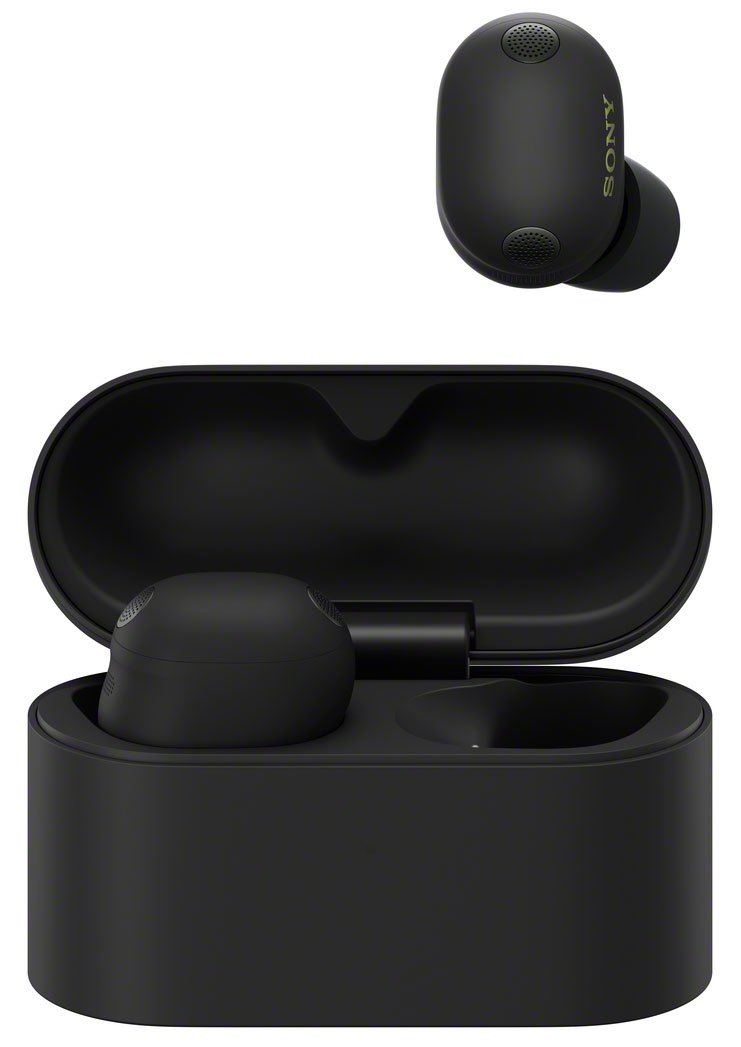 Sony Truly Wireless Noise Cancelling Earbuds in Black