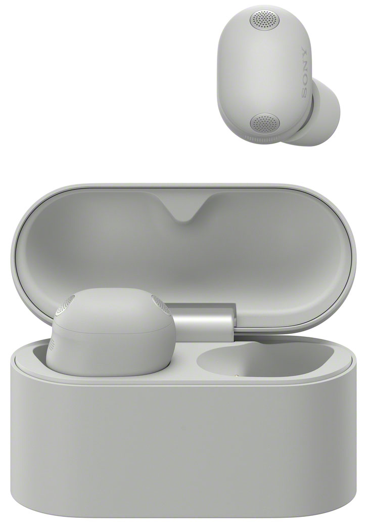 Sony Truly Wireless Noise Cancelling Earbuds in Platinum Silver