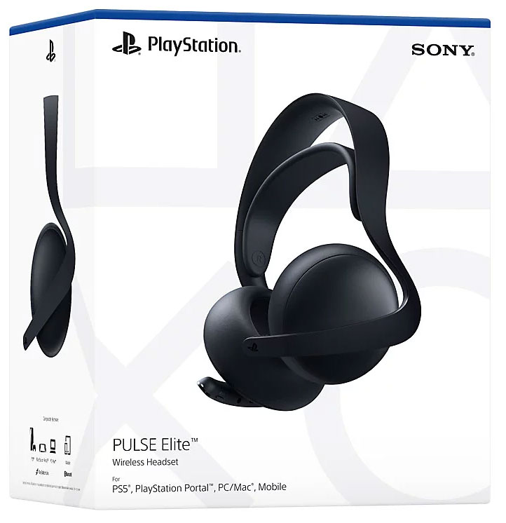 パルスエリート　PULSE Elite 本体　新品　PS5 Sony PULSE Elite Wireless Headset in Midnight Black - 1000044173