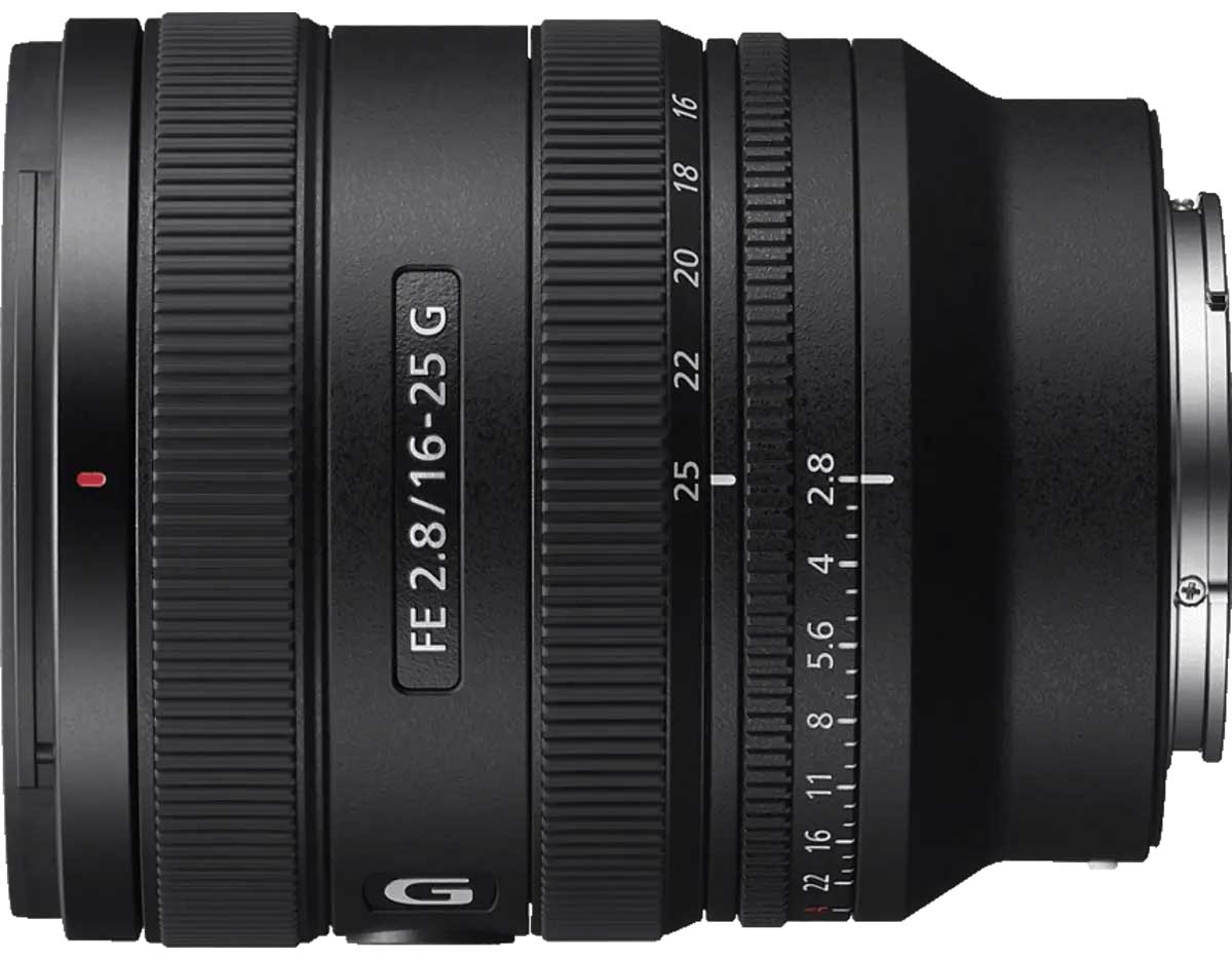 Sony SEL1625G F2.8 Wide-Angle Camera Lens in Black | Abt