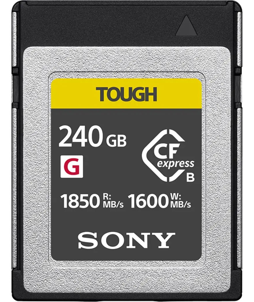 Sony 240GB CFexpress Type B Memory Card G Series - CEBG240T