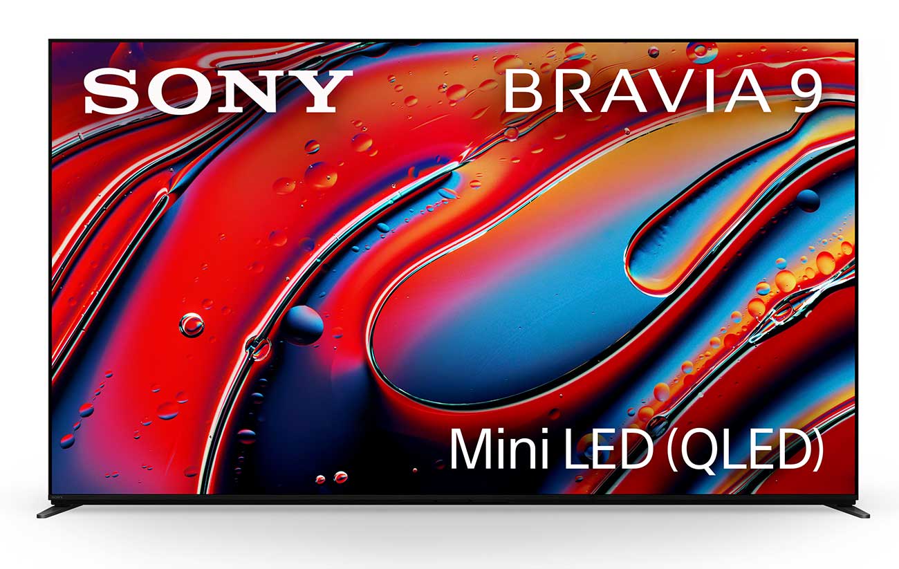 Sony BRAVIA 9 Mini LED QLED TV 85-Inch 4K HDR Google TV in Black - K85XR90
