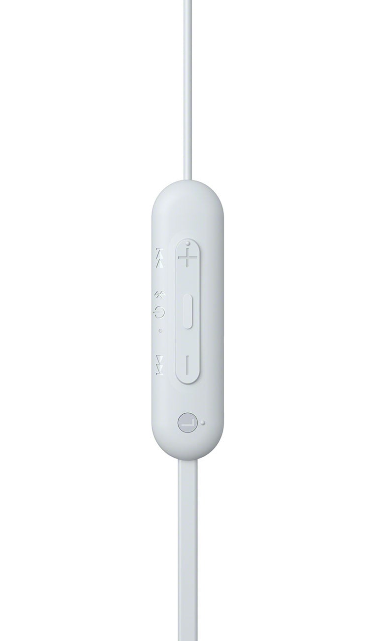 Sony White Wireless In-ear Headphones - WIC100W | Abt