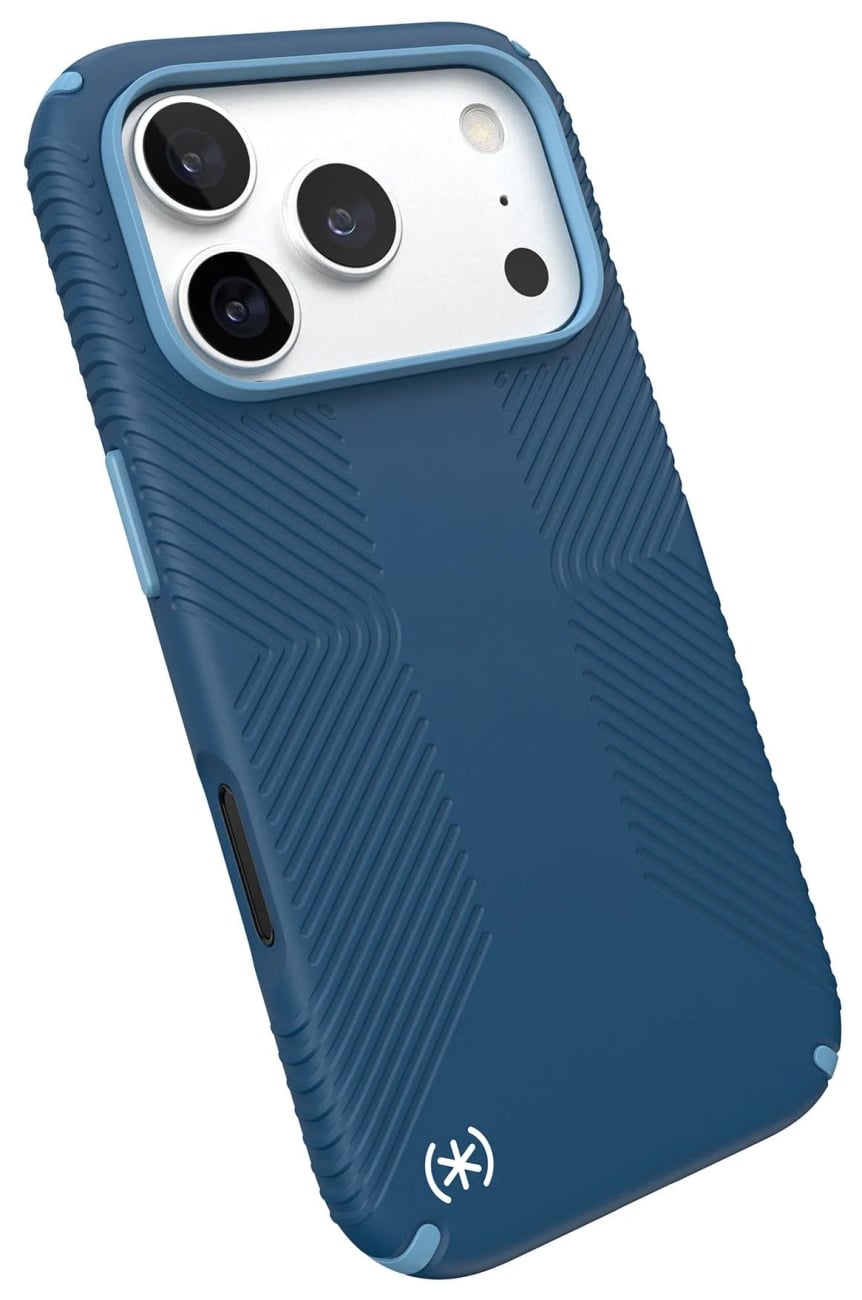 Speck Presidio2 Grip MagSafe Case for iPhone 18 Pro and iPhone 17 Pro in Deep Sea