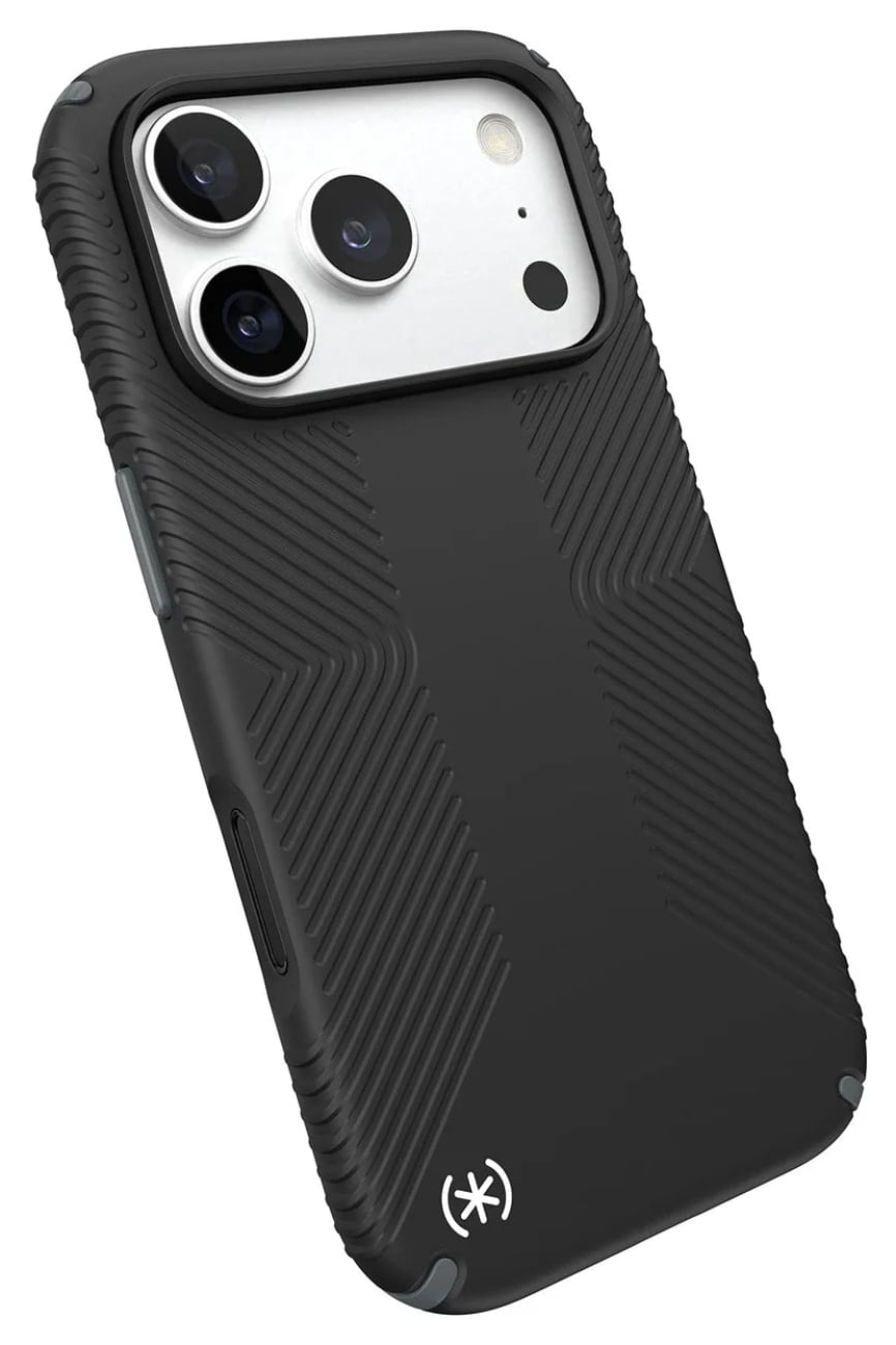 Speck Presidio2 Grip MagSafe Case for iPhone 18 Pro and iPhone 17 Pro in Black