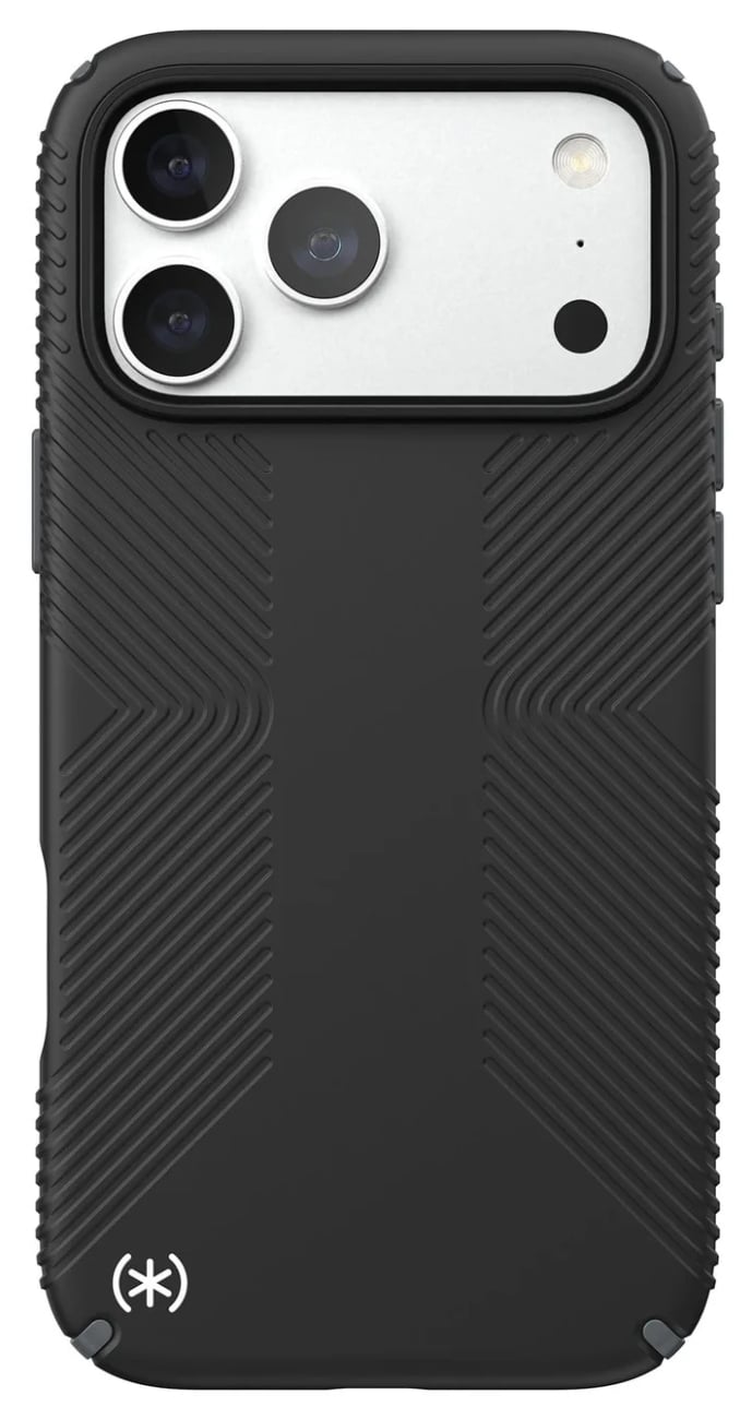 Speck Presidio2 Grip MagSafe Case for iPhone 18 Pro Max and iPhone 17 Pro Max in Black