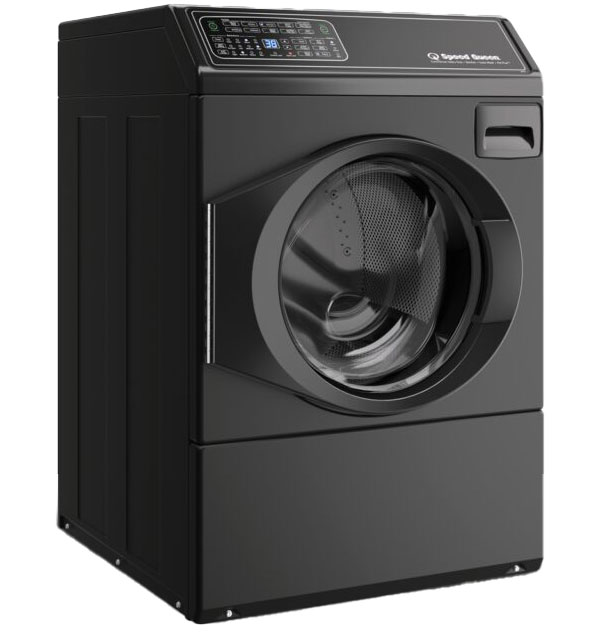 Speed Queen FF7 Front Load Right-Hinge Washer in Matte Black FF7012BN
