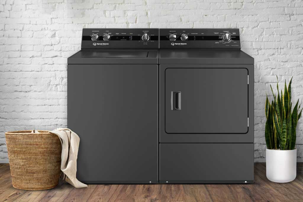 Speed Queen 3.2 Cu. Ft. Top Load Washer in Matte Black | Abt