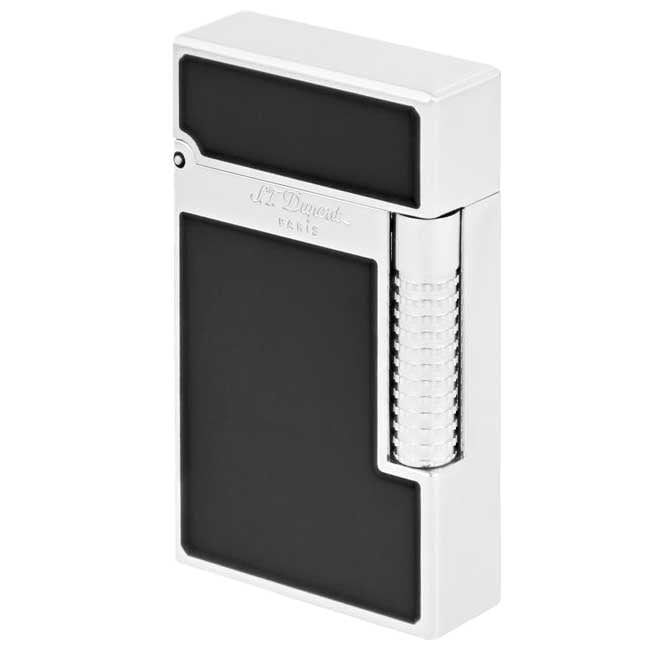 st dupont cigarette lighter S.T. Dupont Le Grand Black Lacquer / Palladium Lighter