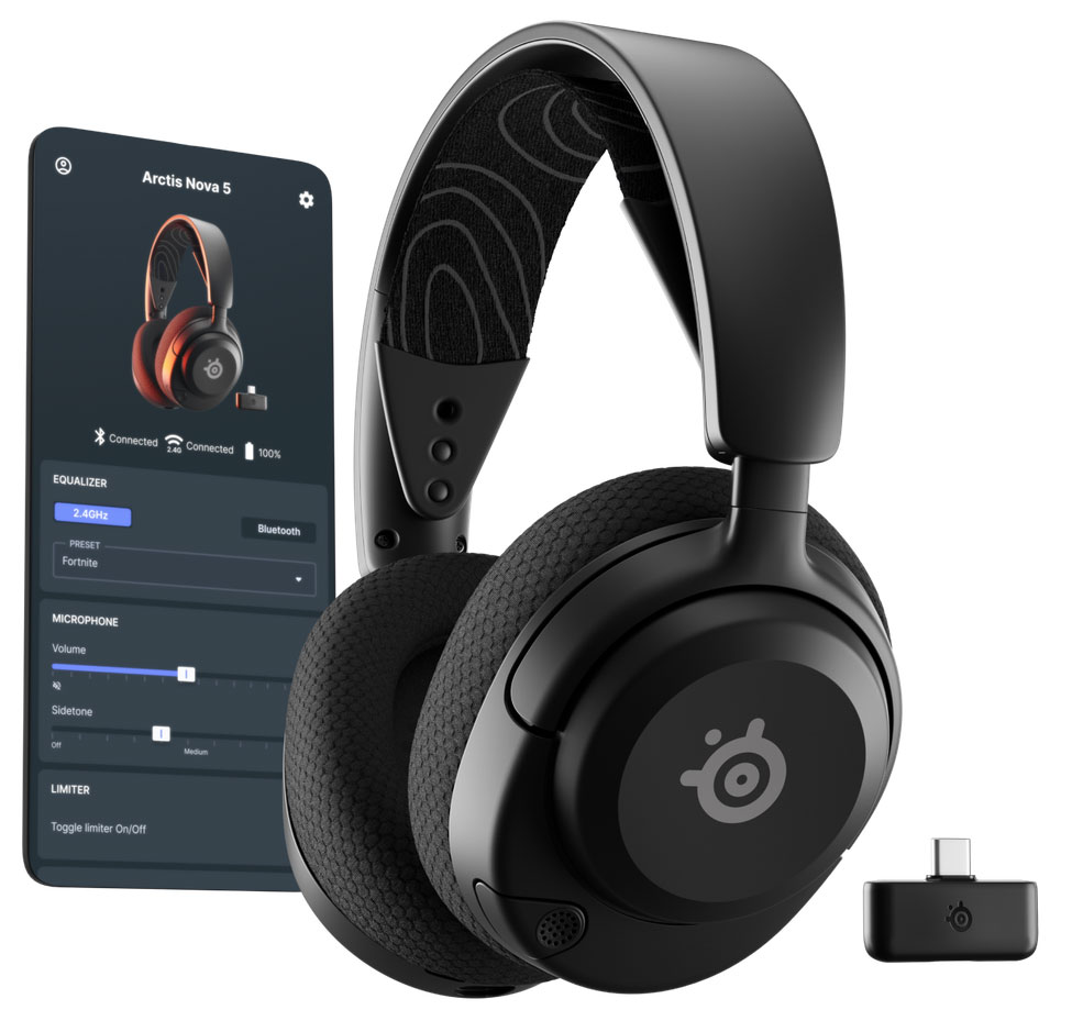 SteelSeries Arctis Nova 5 Wireless Gaming Headset - 61670