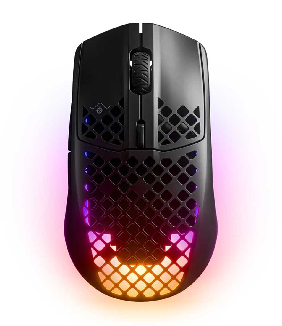 SteelSeries Gaming Mouse Aerox 3 Wireless in Onyx Black