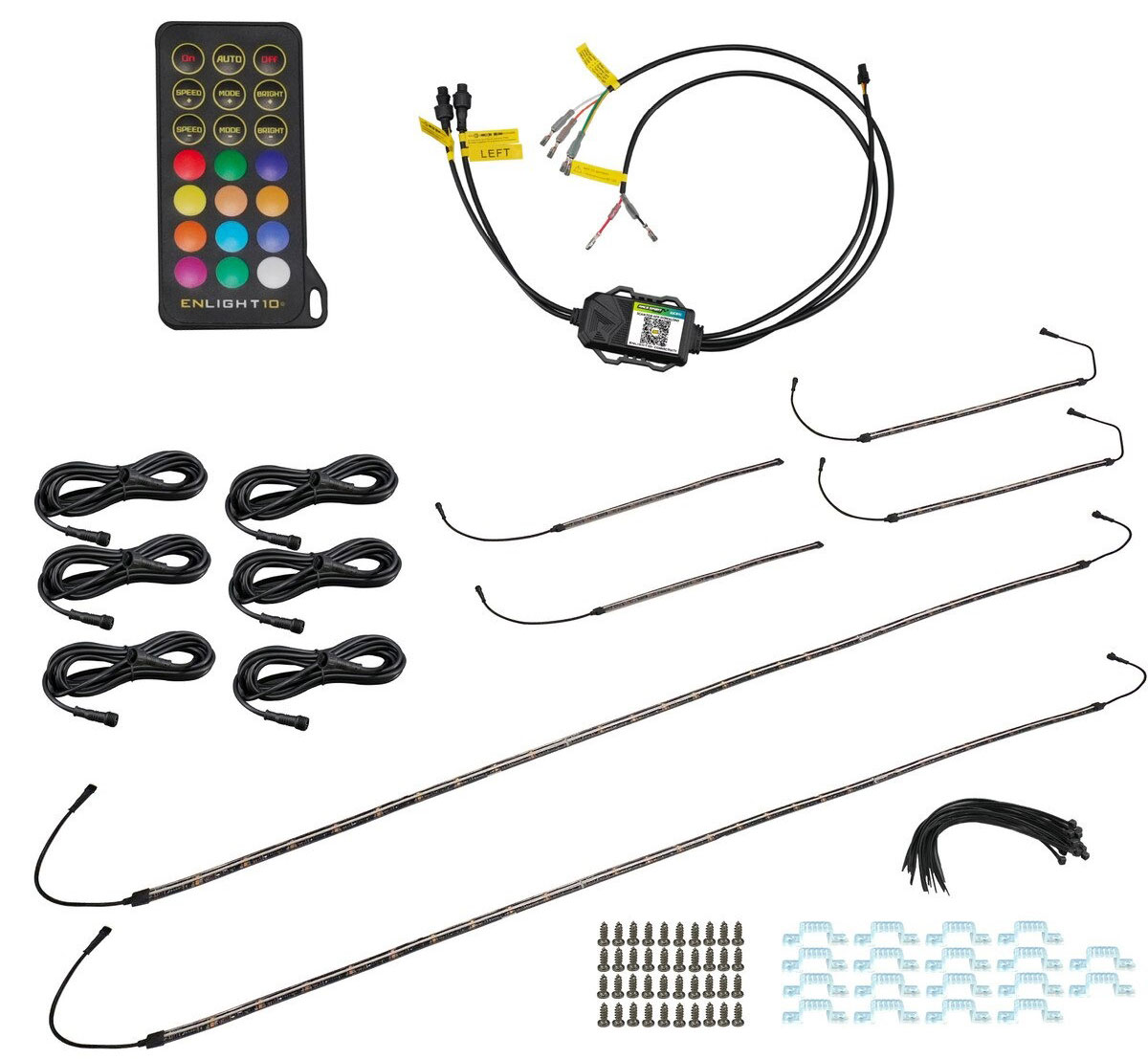 Race Sport - COLORTRAIL RGBW Underbody LED Light Kit (6-Pack) - Multi