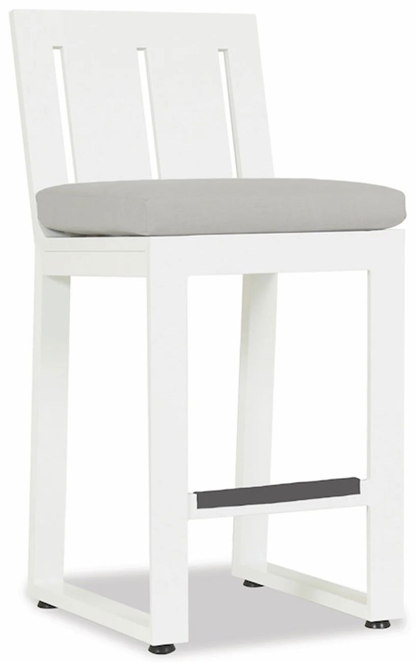 Sunset West Newport Counter Stool - SW4801-7C-SLVR-STKIT