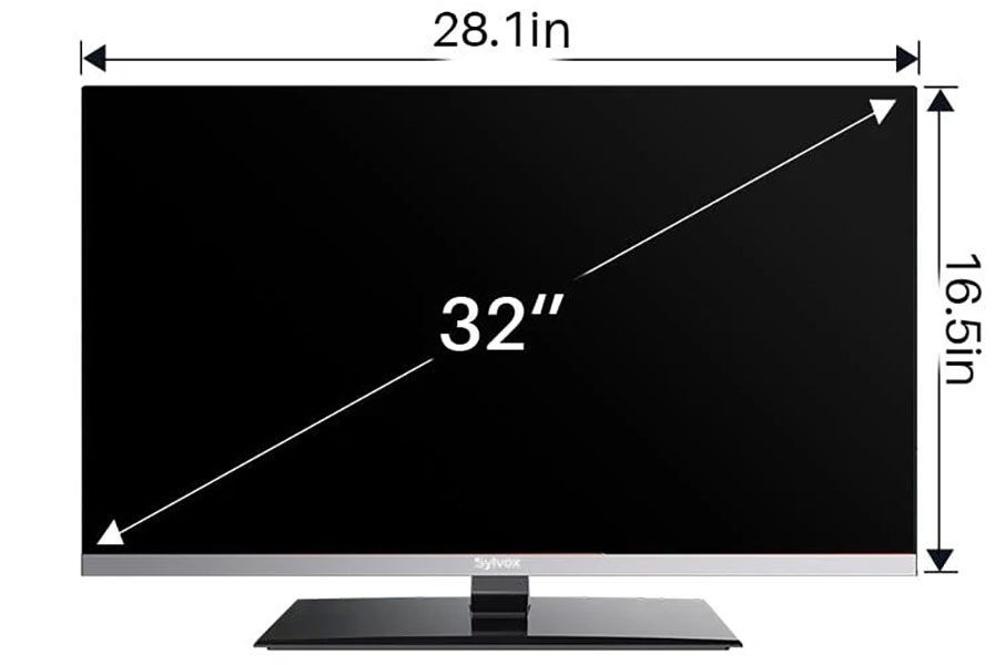 【　TV　】５５Ｖ Sylvox Limo Series RV TV 32-Inch Smart 1080p DVD Player - RT32R3KGCA