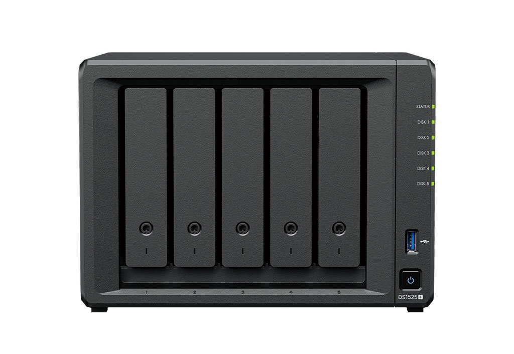 Synology DiskStation DS1525+ Versatile Data Hub - DS1525PLUS