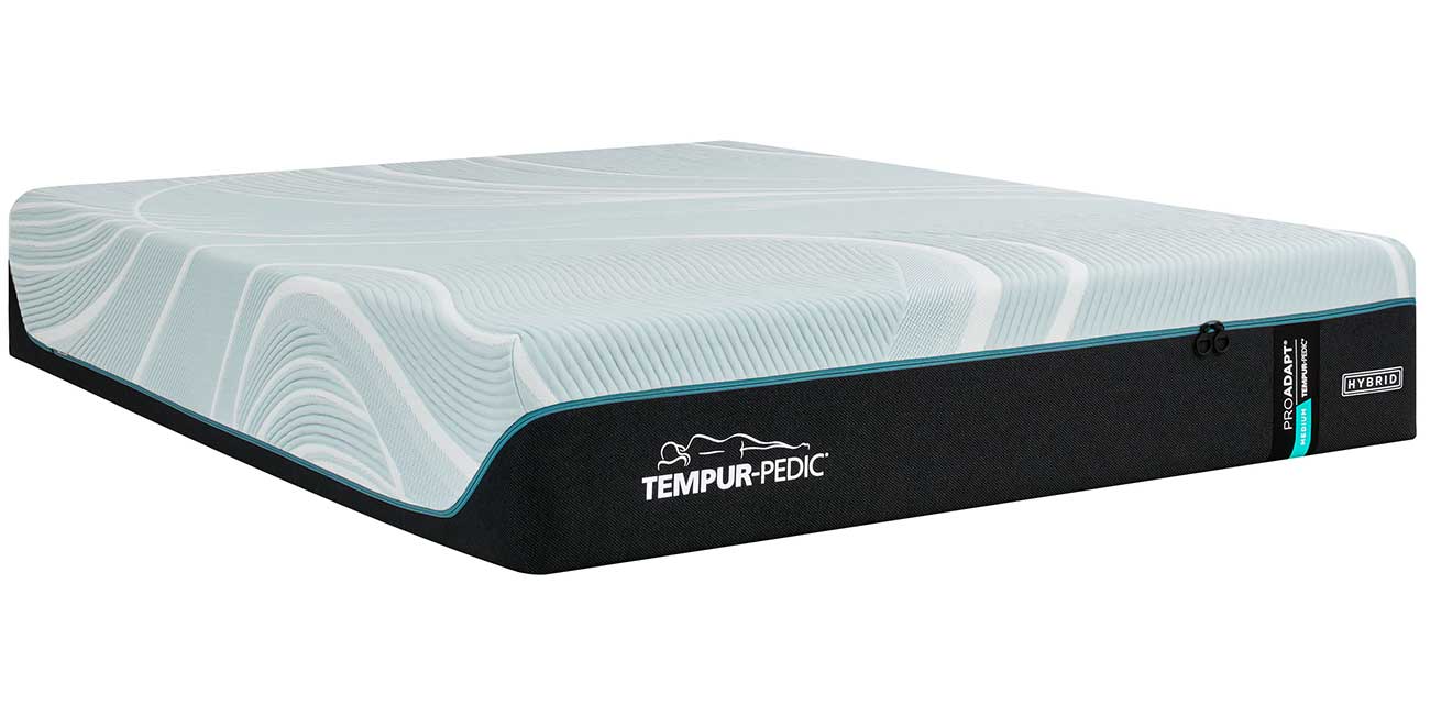 Tempur-Pedic ProAdapt 2.0 12" Medium Hybrid Memory Foam Mattress Set - Queen Split