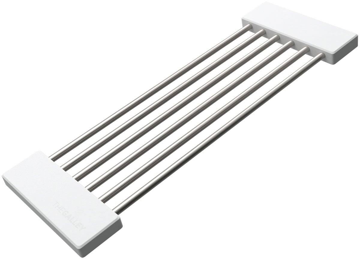 The Galley Lower Tier Mini Drying Rack in White DR06LWH