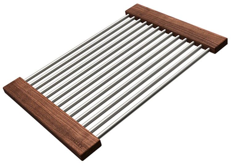 The Galley 12-Inch DryDock Lower Tier Drying Rack in American Black ...