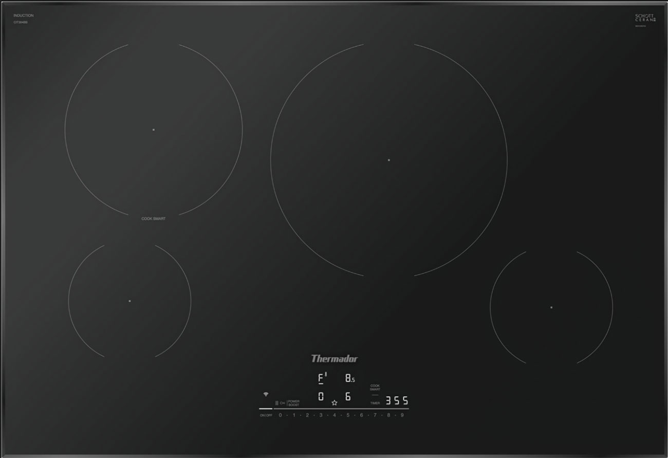 Thermador Masterpiece Series Heritage Induction Cooktop 30-Inch Frameless