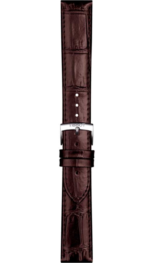 Tissot Strap Official 20mm Brown Leather - T852043013