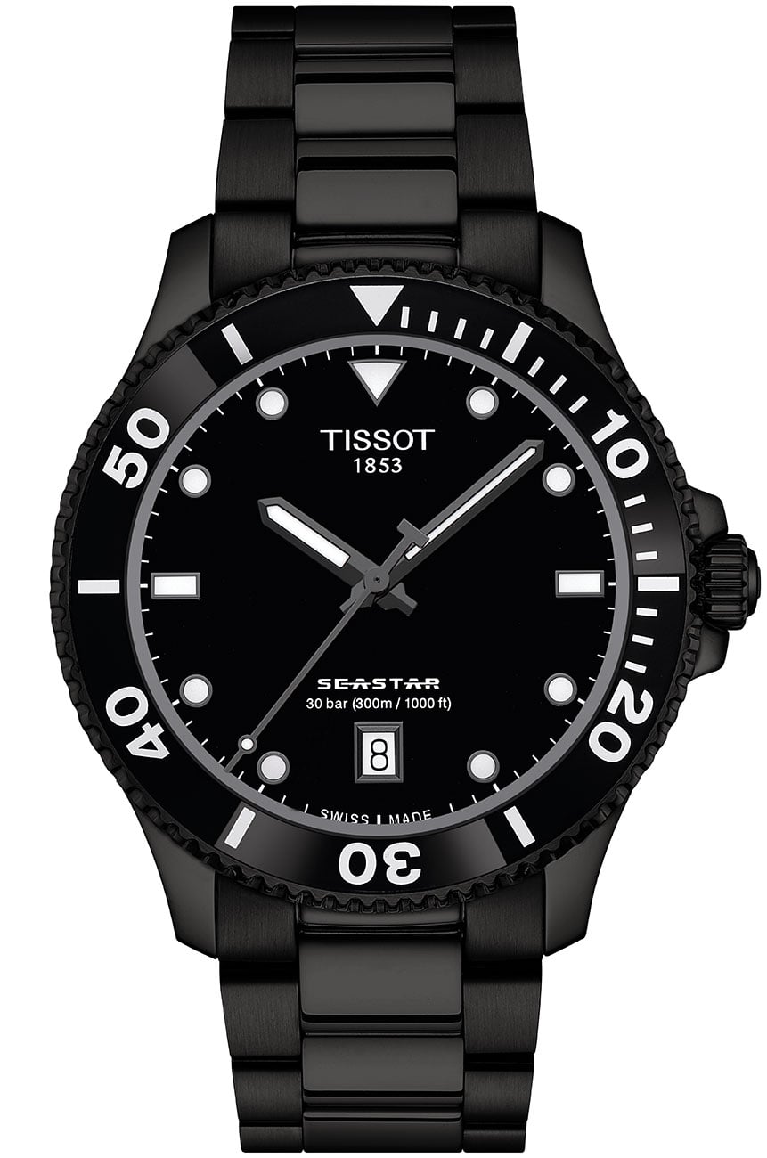 Tissot Seastar 1000 Quartz Watch 40mm in Black - T120.410.33.051.00