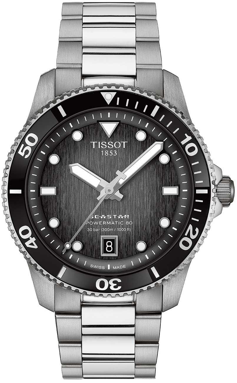 Tissot Seastar 1000 Powermatic 80 Watch - T120.807.11.051.00