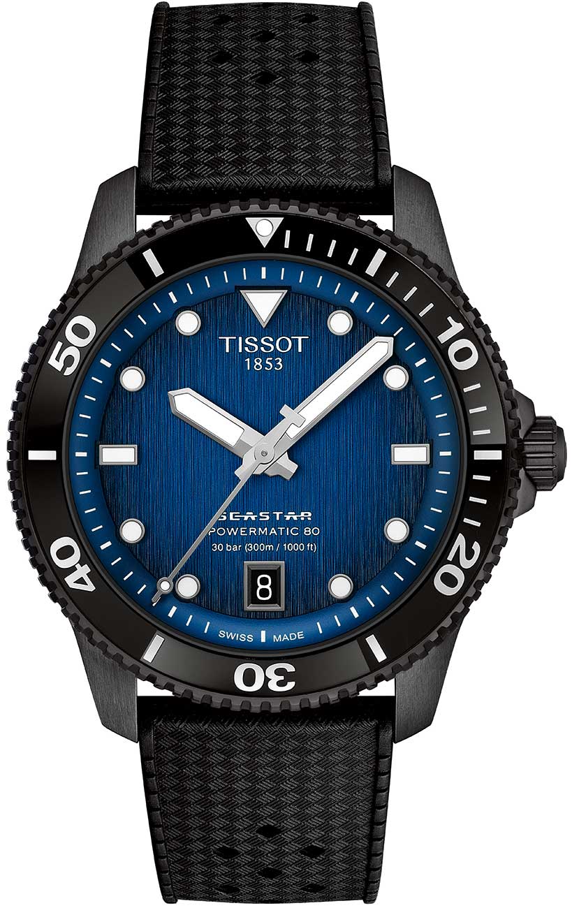 Tissot Seastar 1000 Powermatic 80 Watch - T120.807.37.041.00