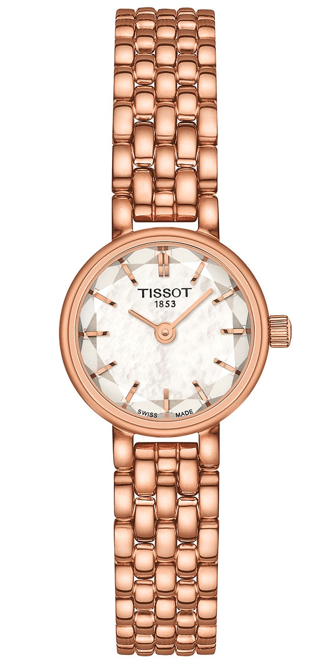 Tissot Women's Swiss Lovely Rose Gold Pvd Stainless Steel Bracelet Watch 20mm - Rose Gold