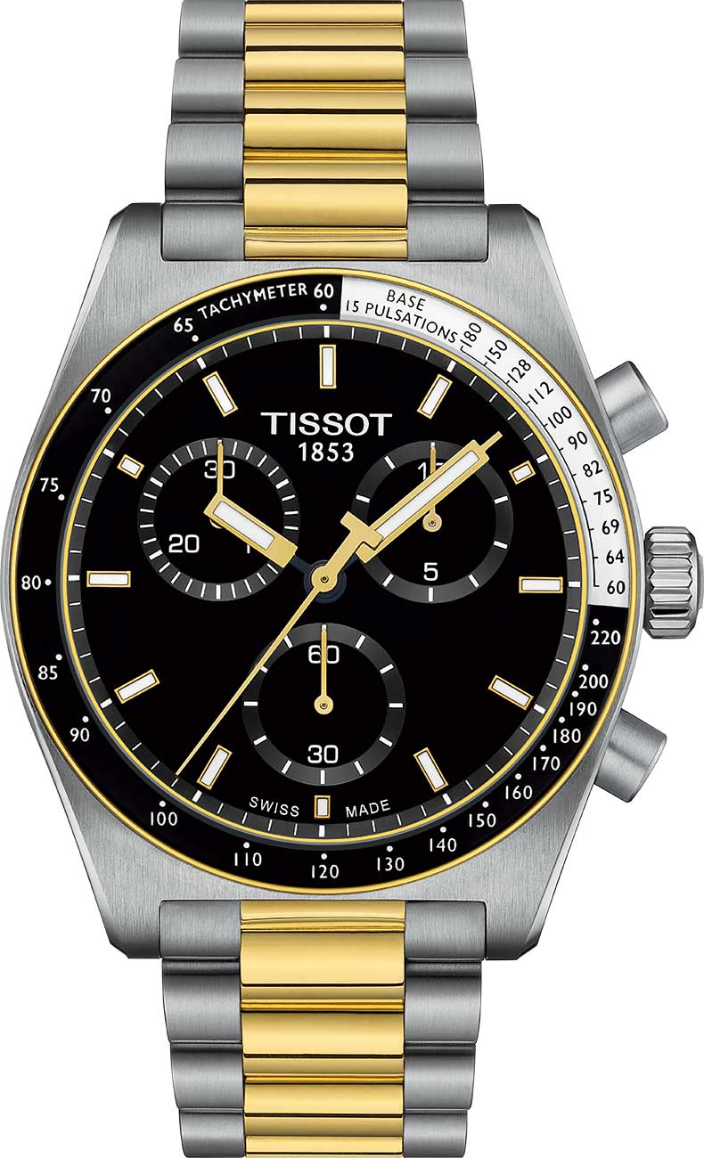 Tissot PR516 Chronograph Black Dial Stainless Steel Men's Watch T149.417.22.051.00 T149.417.22.051.00