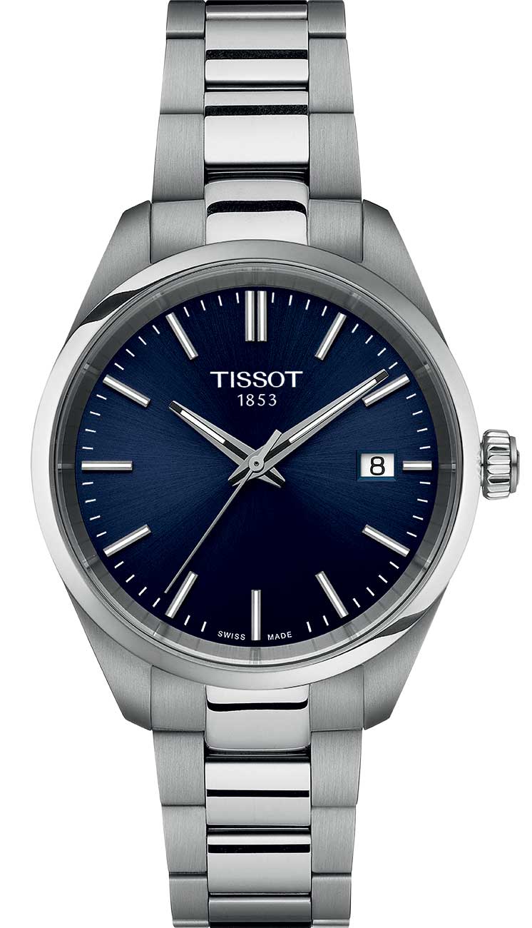 Tissot Watch PR 100 34mm with Blue Dial