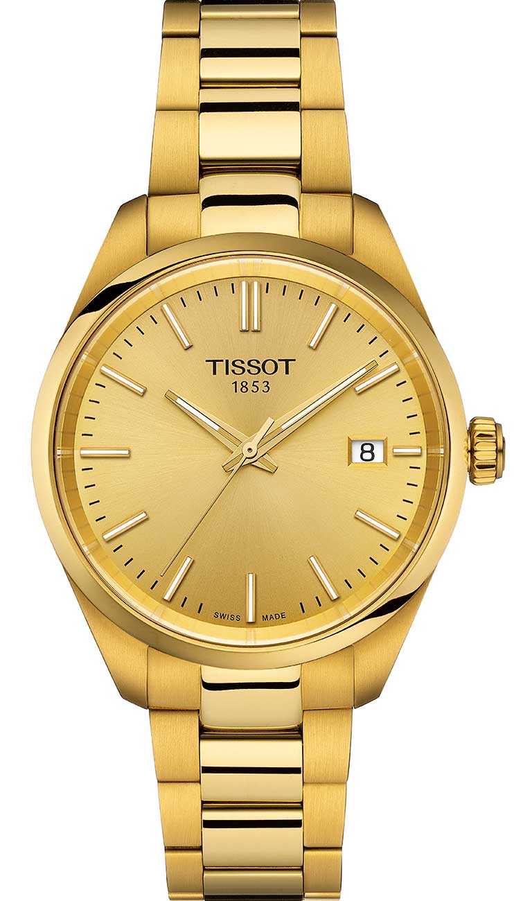 Tissot Watch PR 100 34mm with Champagne Dial