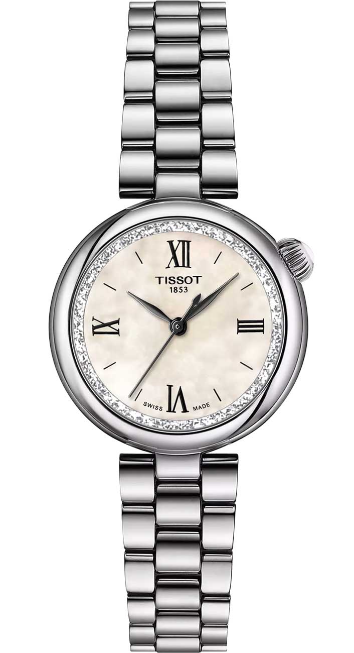Tissot Desir Powermatic 80 Mother of Pearl Dial Steel Women's Watch T152.010.11.118.00 T152.010.11.118.00