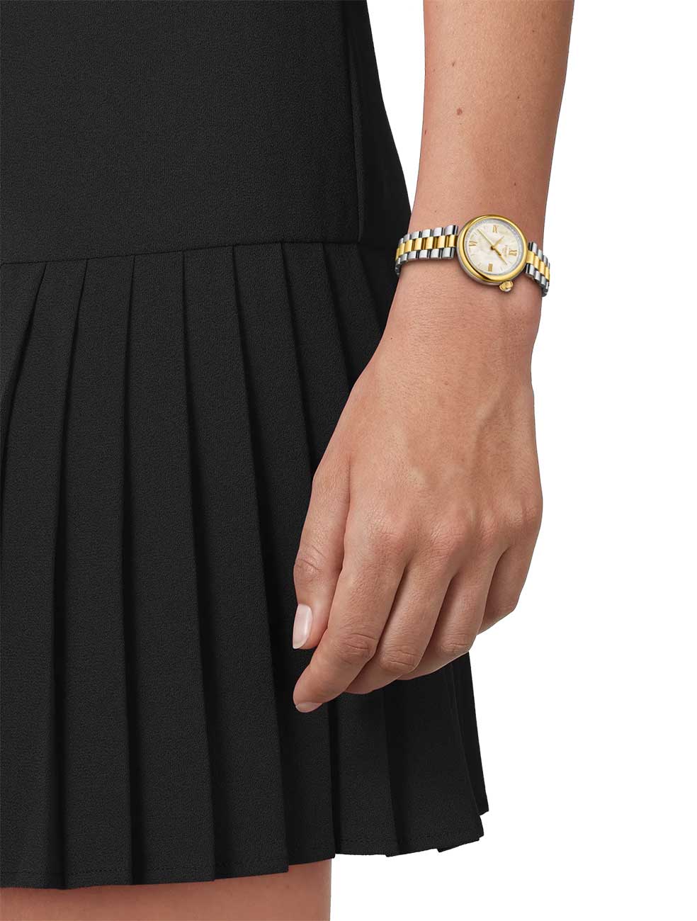 Tissot Desir Watch 28mm with White Mother-Of-Pearl Dial display picture 3