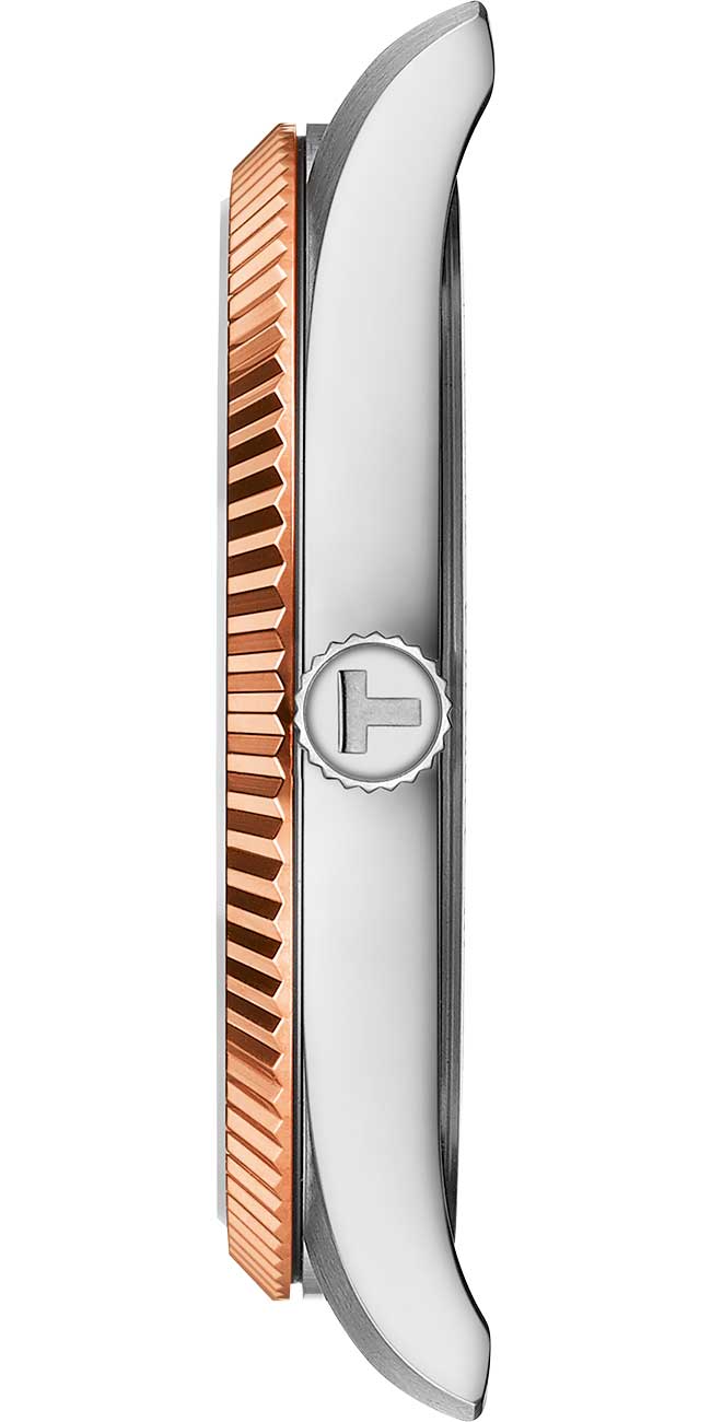 Tissot Ballade Watch 40mm in Brown | Grey - T1564102229101 display picture 2