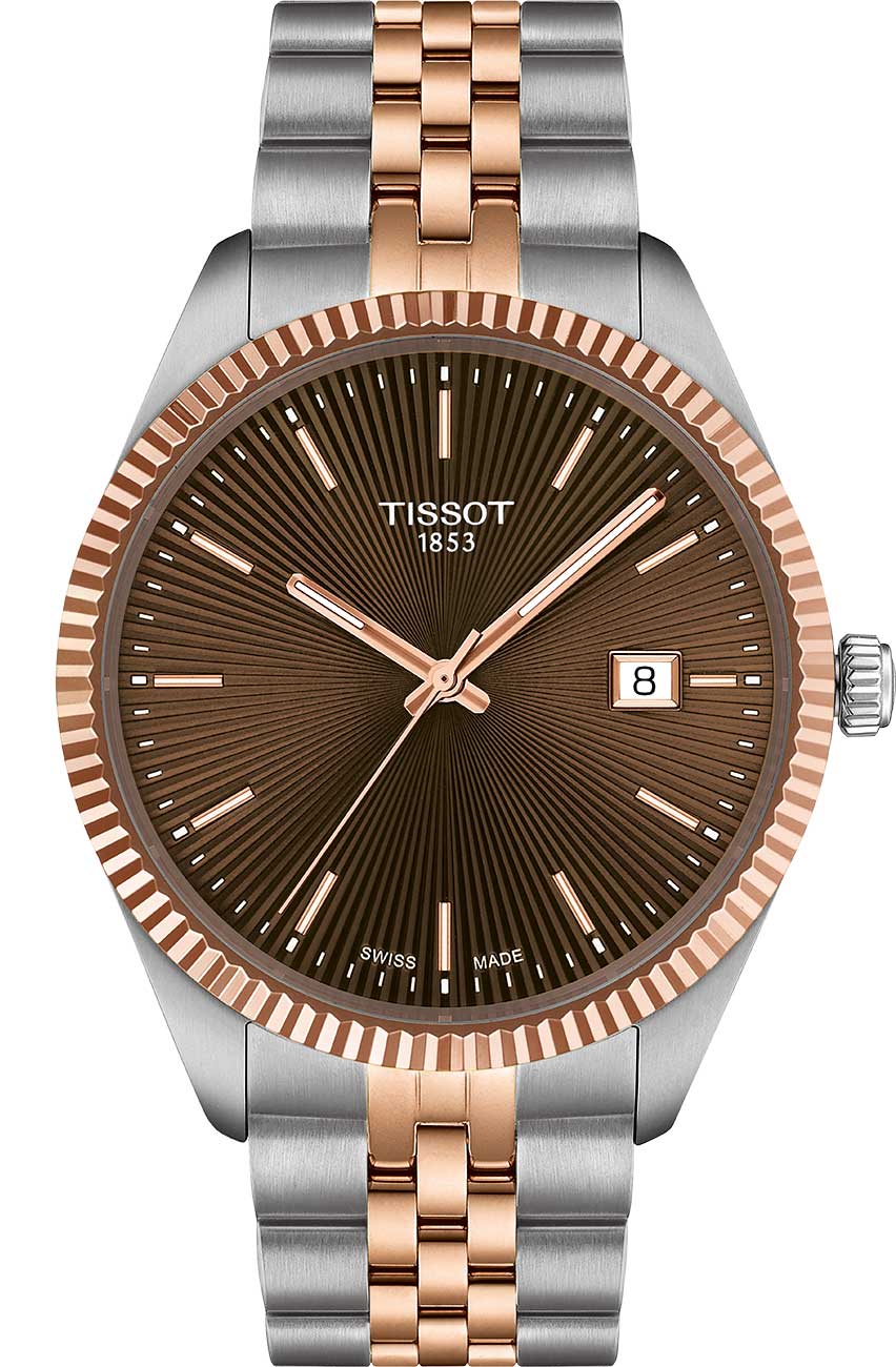 Tissot Ballade Watch 40mm in Brown | Grey - T1564102229101