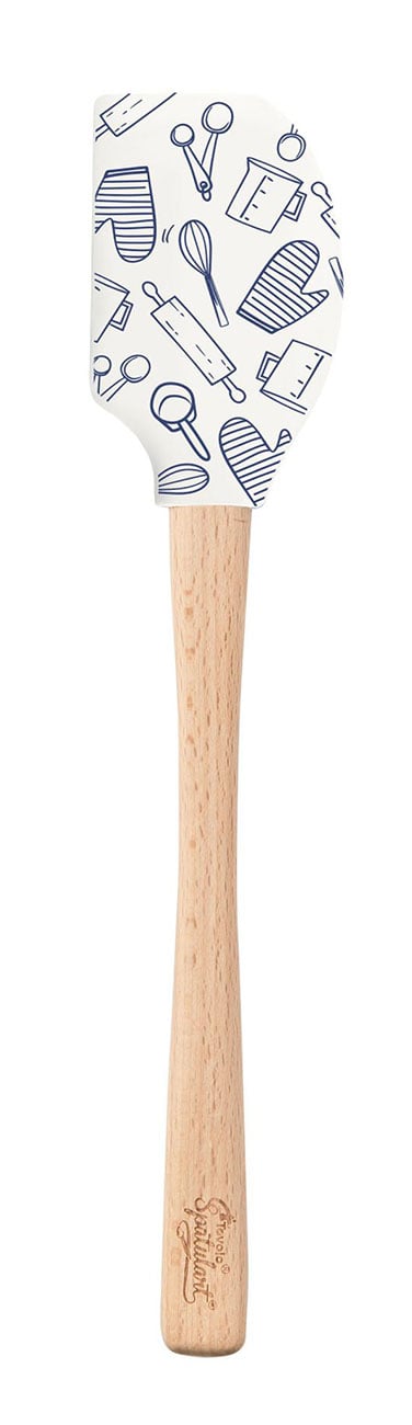Tovolo Spatulart Baking Conversions Wood Handled Spatula